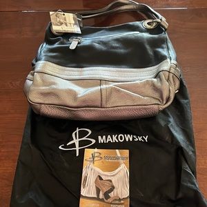 Brand new B. Makowsky large handbag.